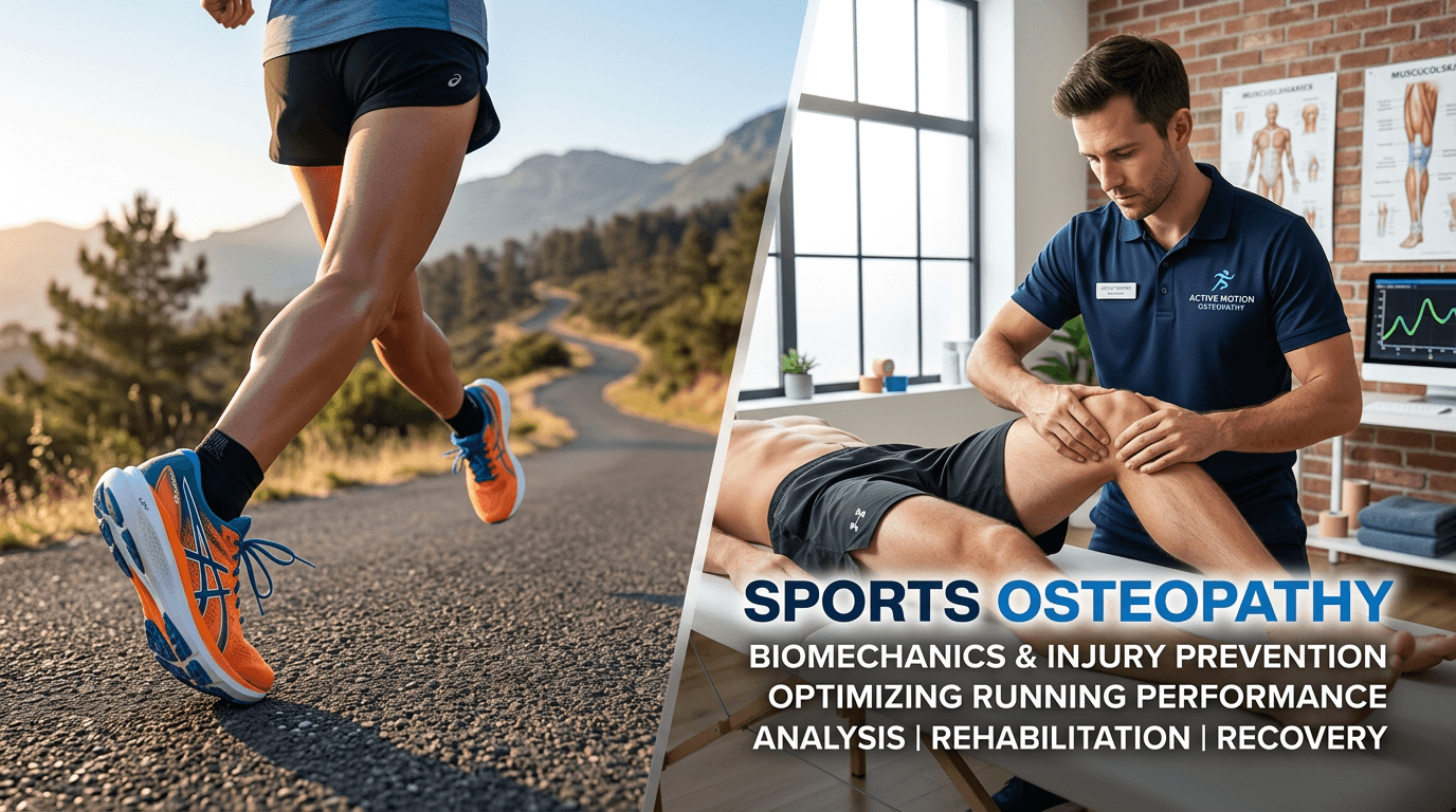 Illustration — Prévention des Blessures en Course à Pied : Le Rôle Clé de l'Ostéopathe