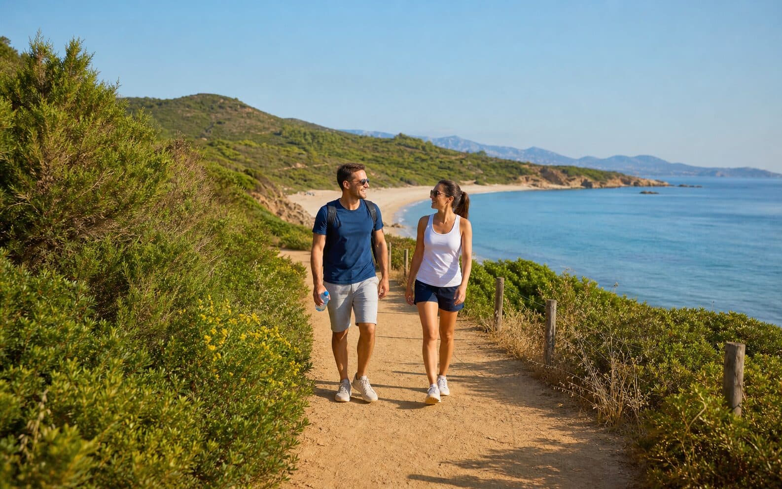 Illustration — Vacances d'été en Corse : préparer son corps aux activités sans se blesser
