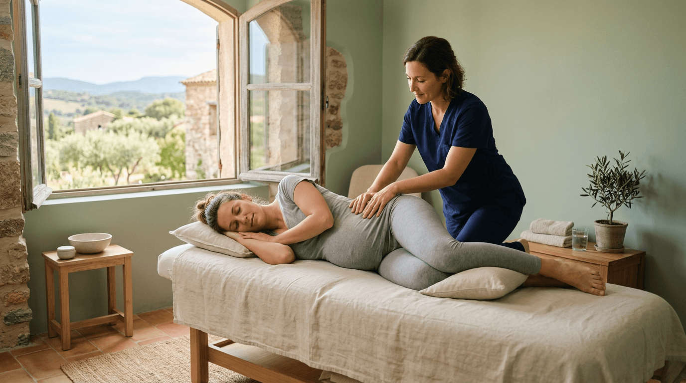 Grossesse et ostéopathie à Ajaccio : accompagnement mois par mois